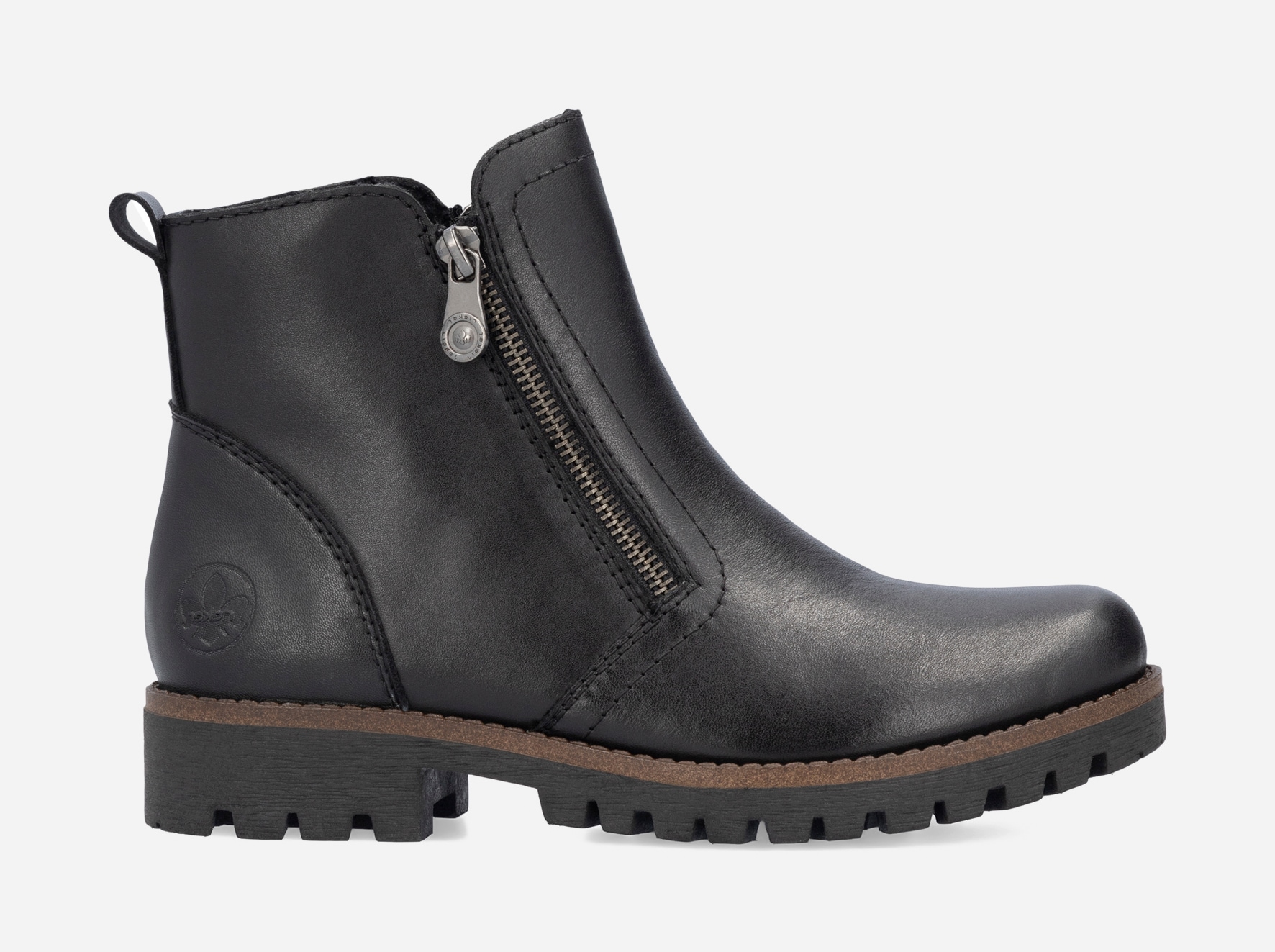 RIEKER, Boots Sort