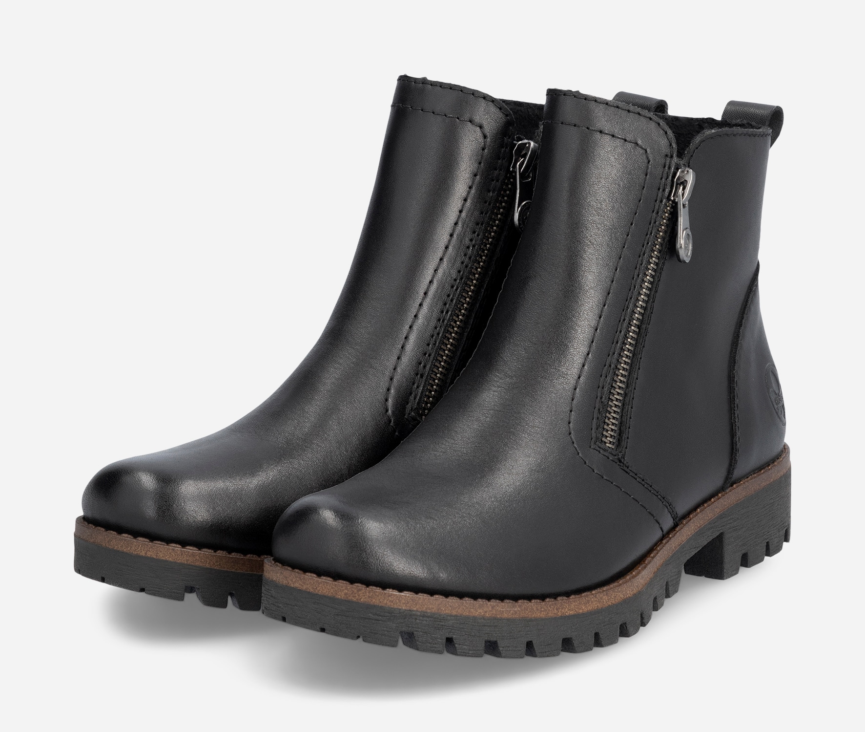 RIEKER, Boots Sort