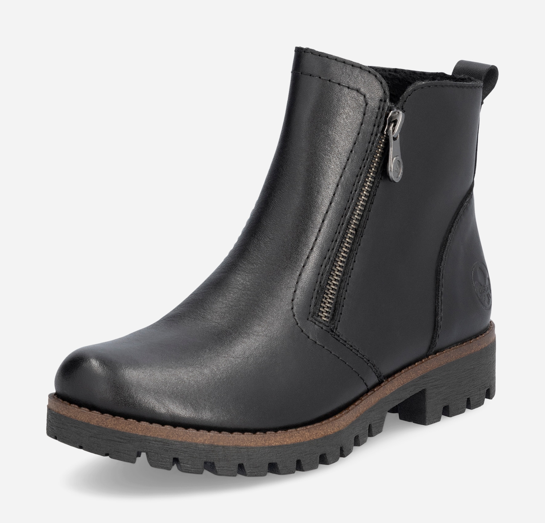 RIEKER, Boots Sort