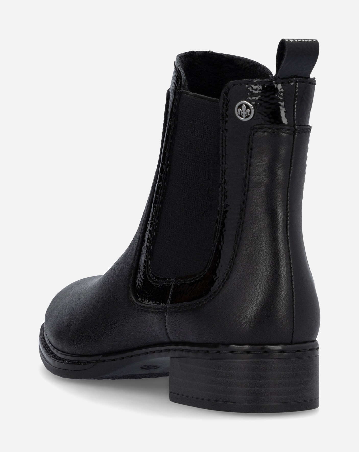 RIEKER, Chelseaboots Sort