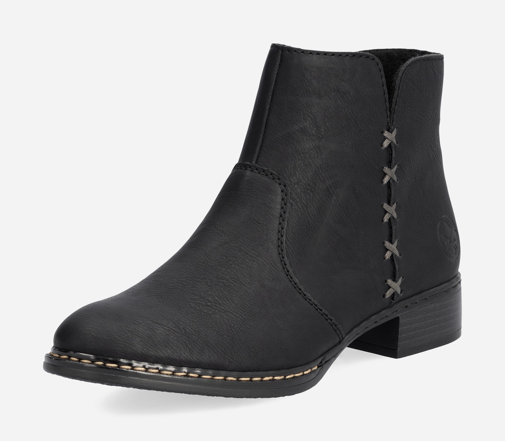 RIEKER, Boots Sort