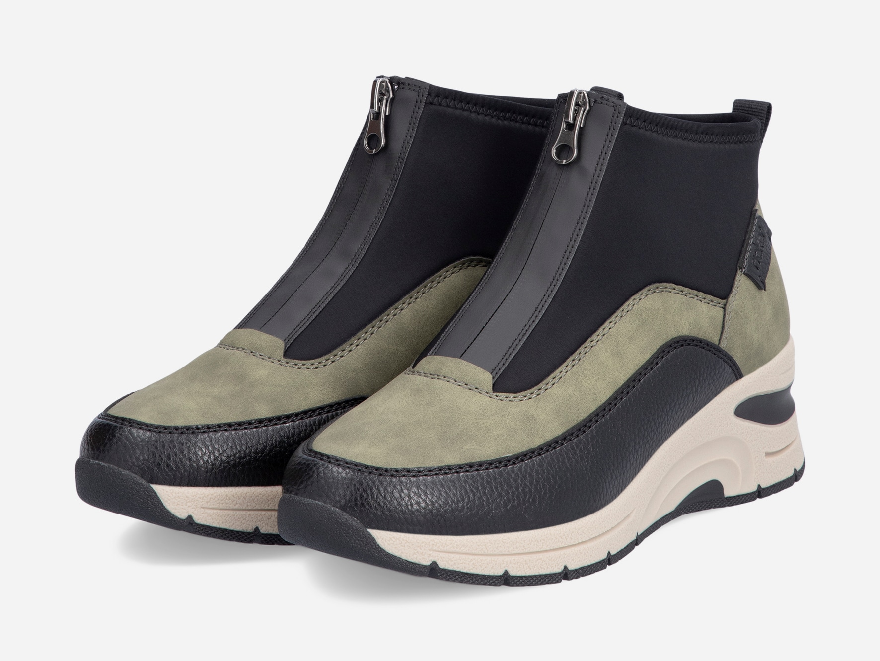 RIEKER, Høye sneakers Grønn