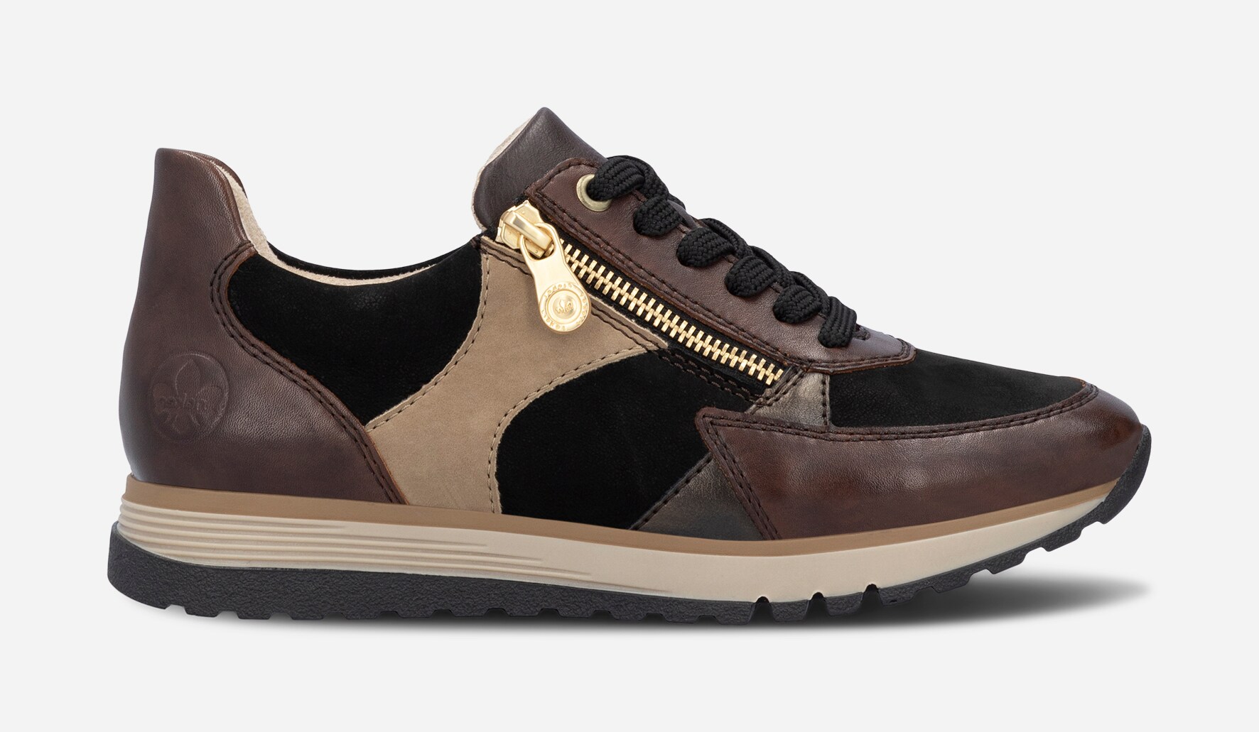 RIEKER, Sneakers Brun