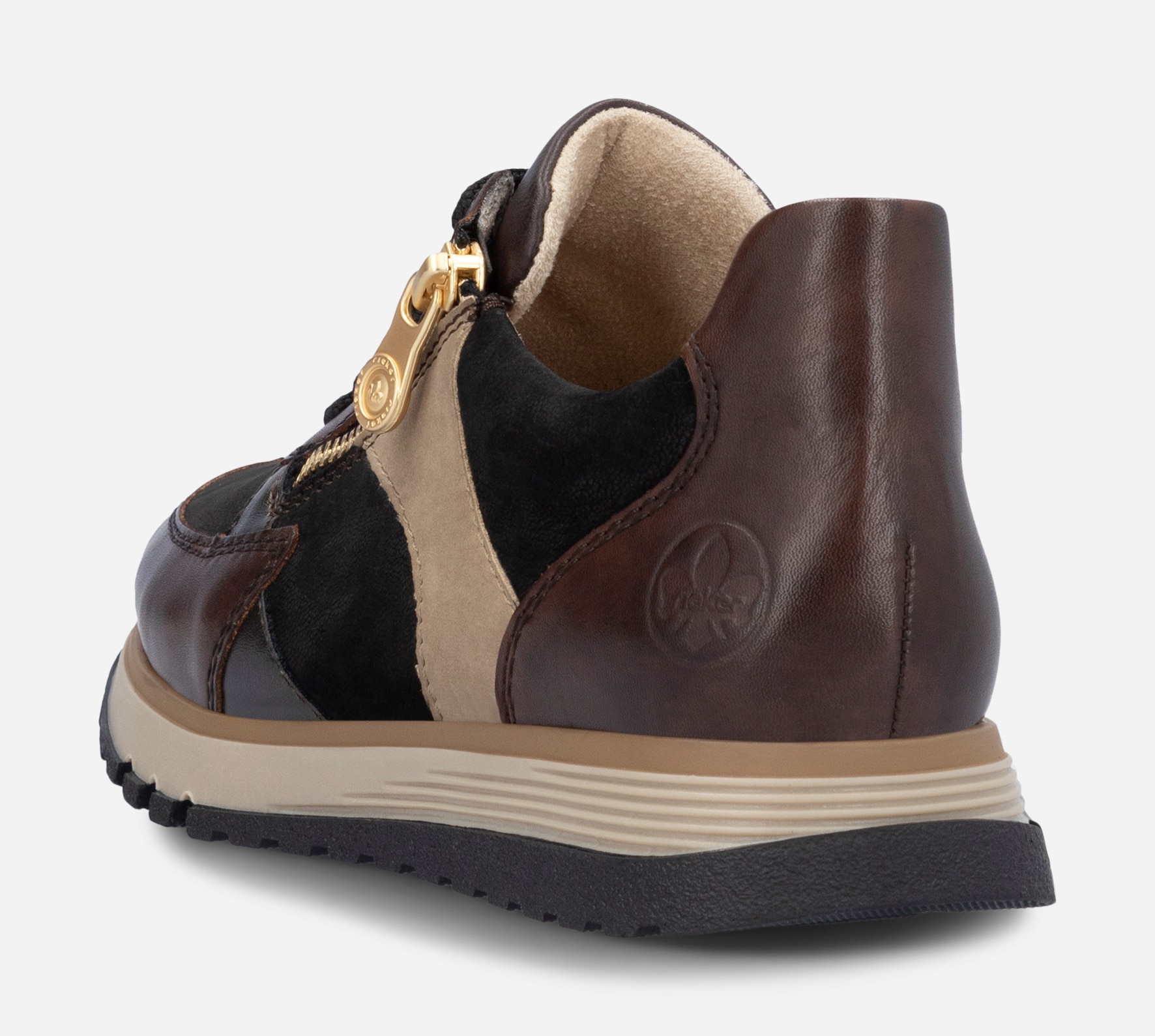 RIEKER, Sneakers Brun
