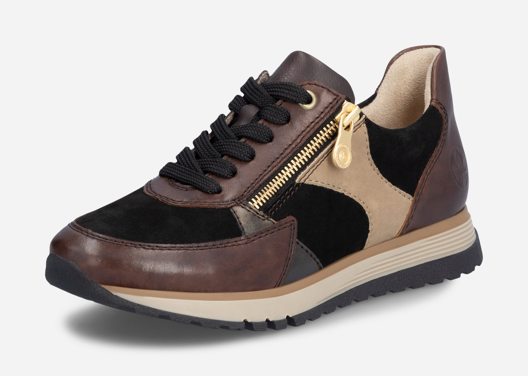 RIEKER, Sneakers Brun