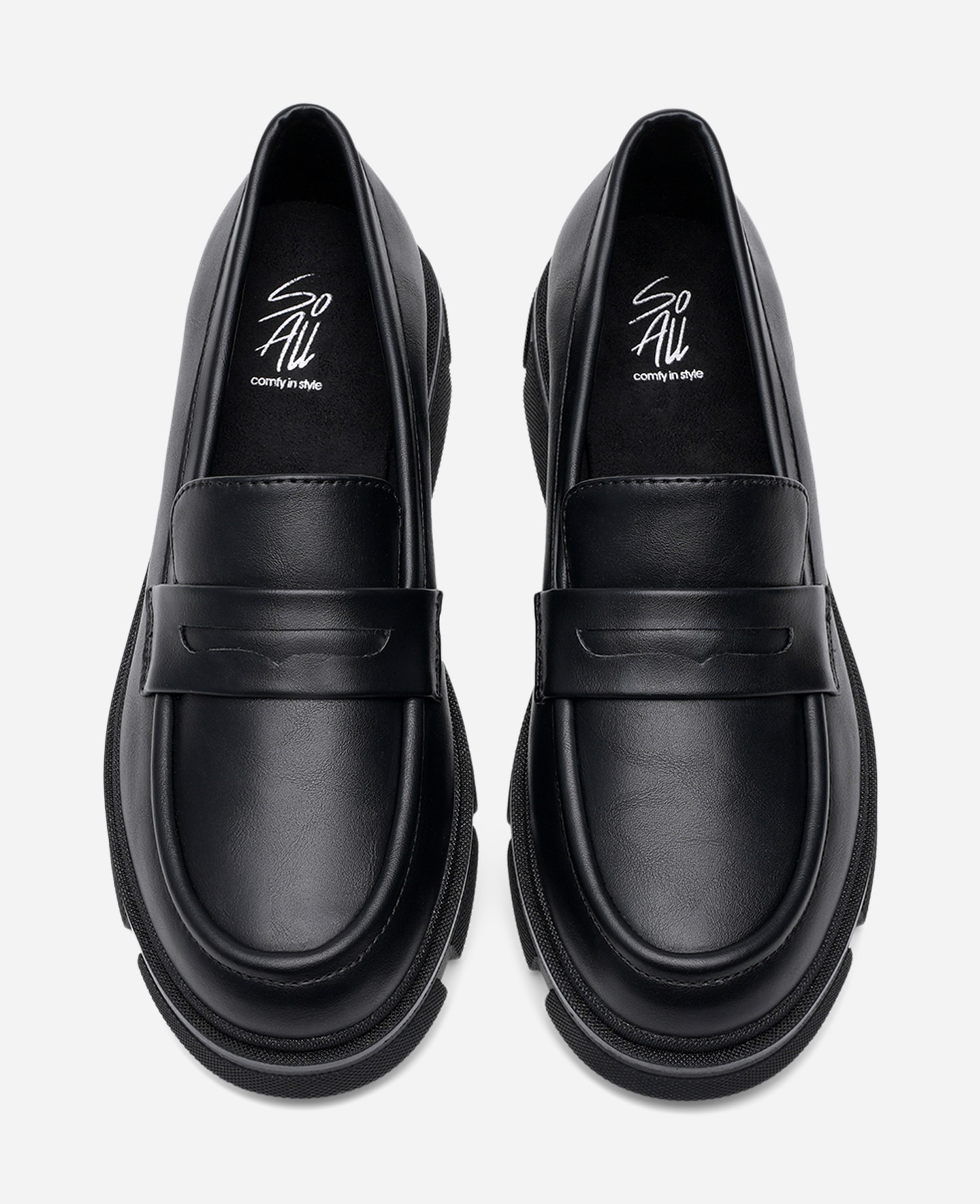 SO ALL, Loafers Sort