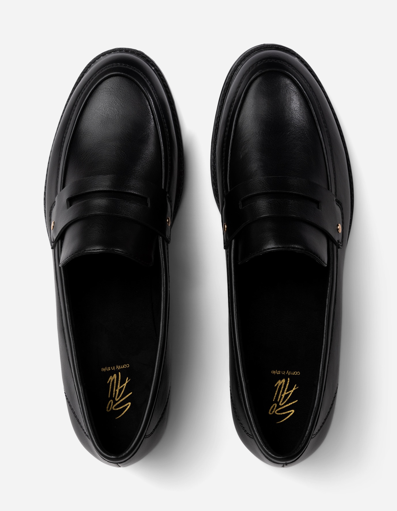 SO ALL, Loafers Sort