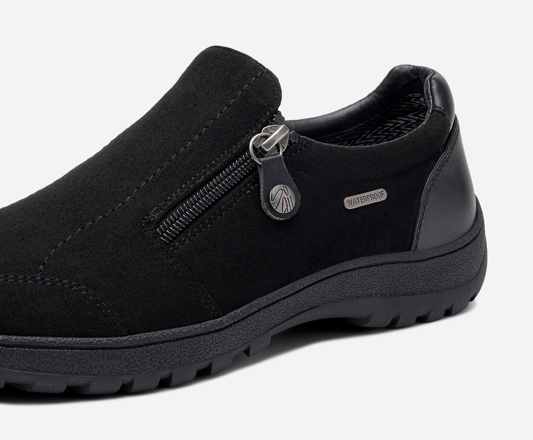 SO ALL, Sneakers waterproof Sort