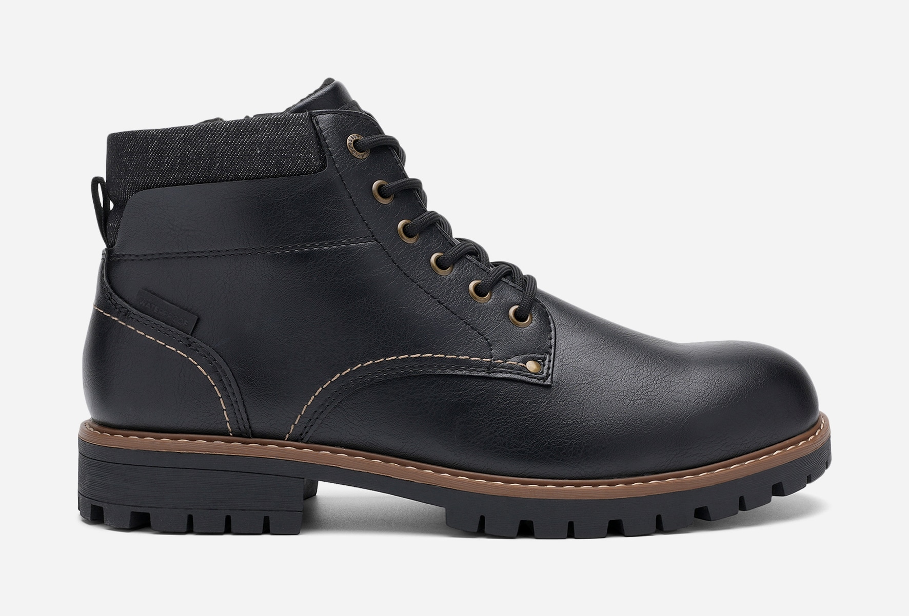 IGUASSU, Fleeceforet skolett waterproof Sort