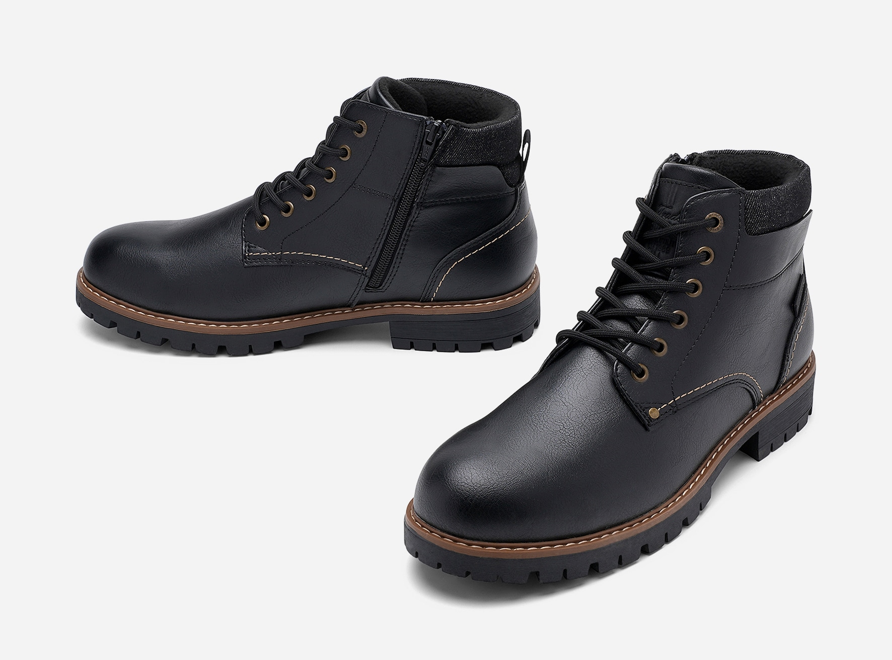 IGUASSU, Fleeceforet skolett waterproof Sort