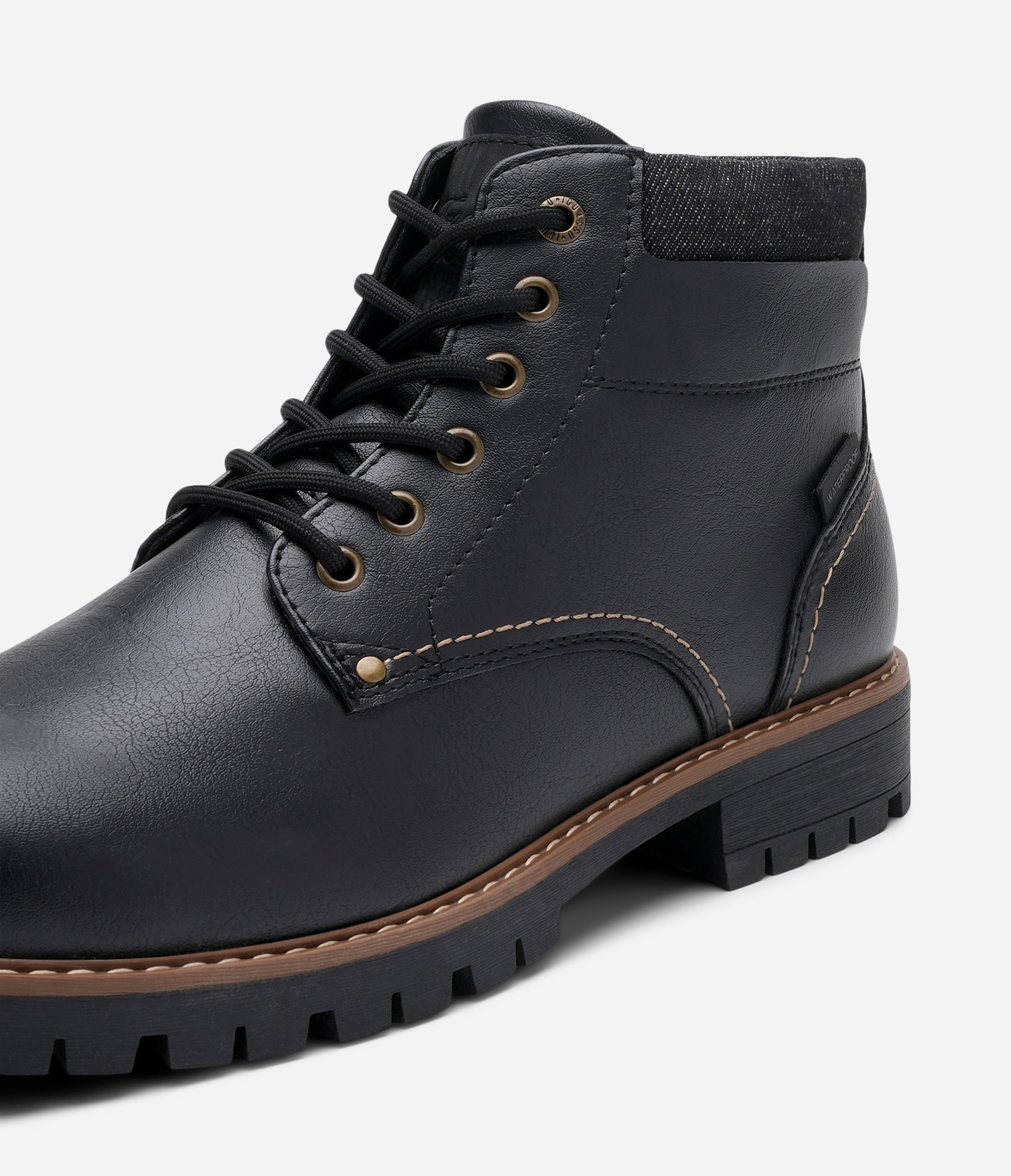 IGUASSU, Fleeceforet skolett waterproof Sort