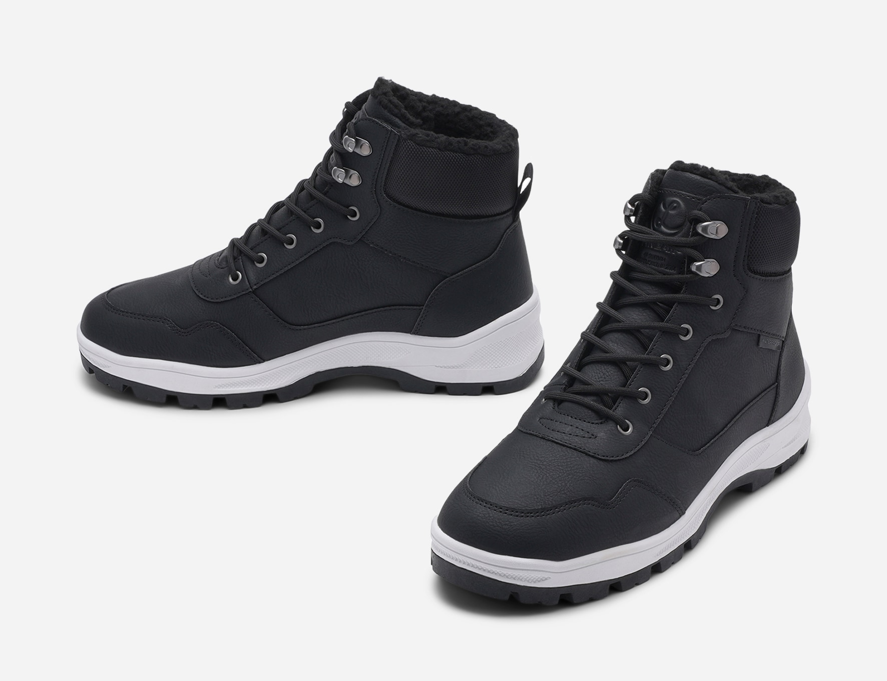 LINEAR, Varmforet skolett waterproof Sort