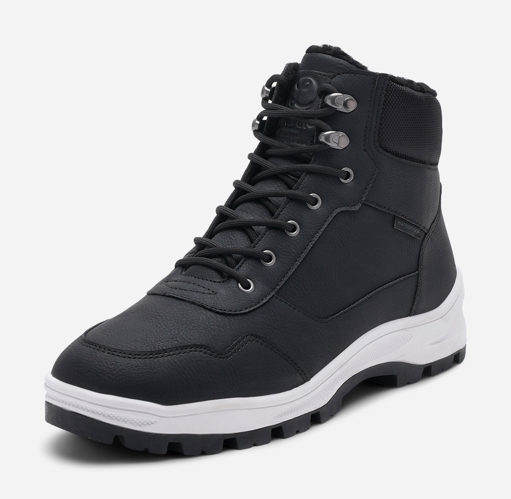 LINEAR, Varmforet skolett waterproof Sort