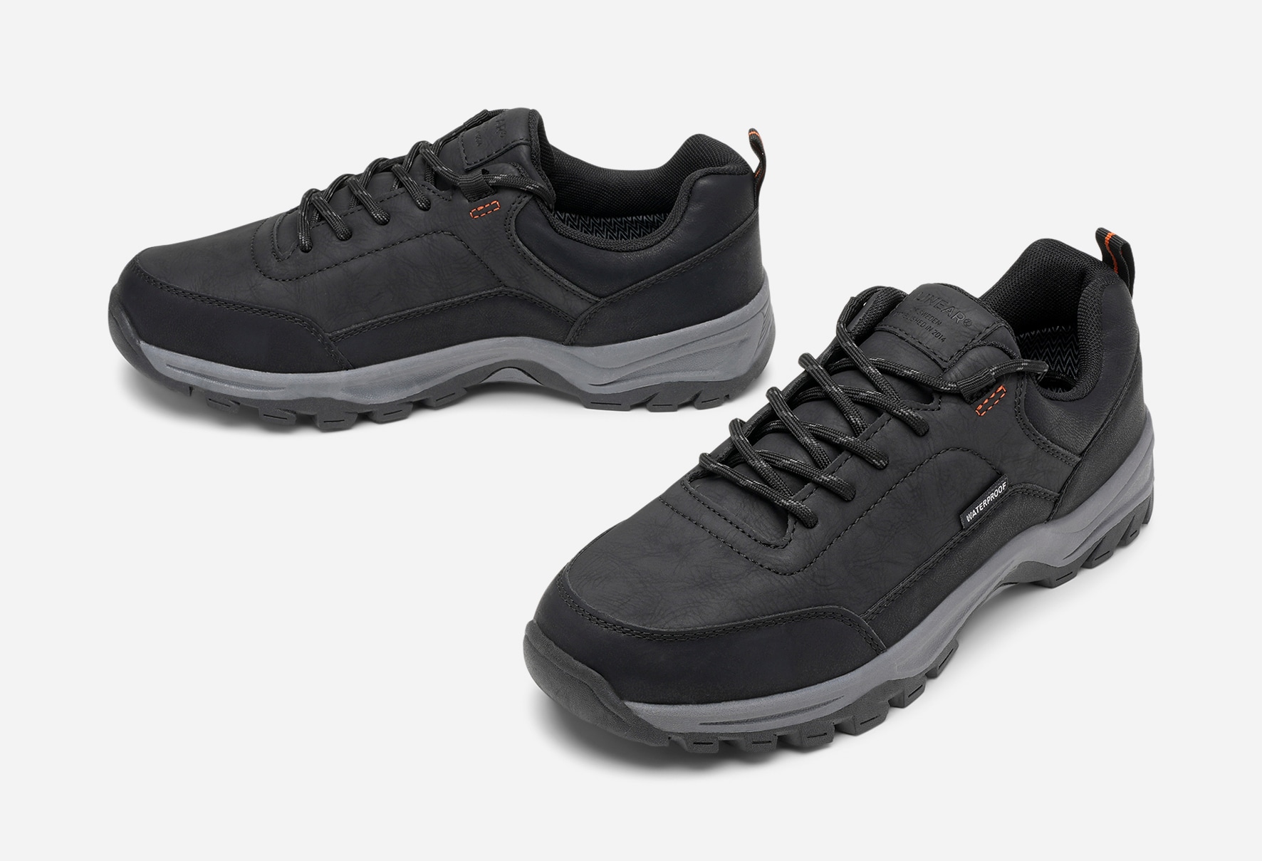 LINEAR, Sneakers waterproof Sort