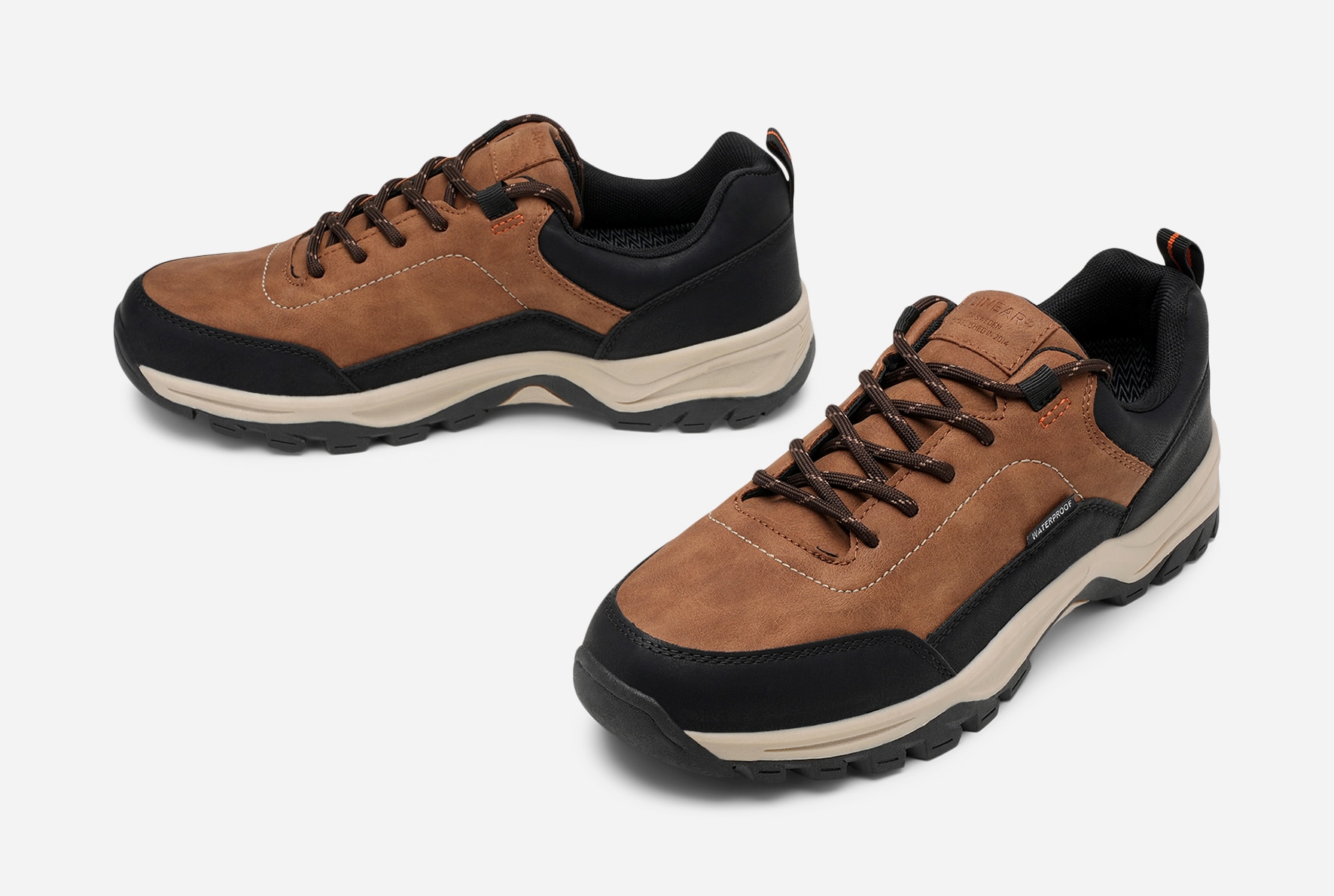 LINEAR, Sneakers waterproof Brun
