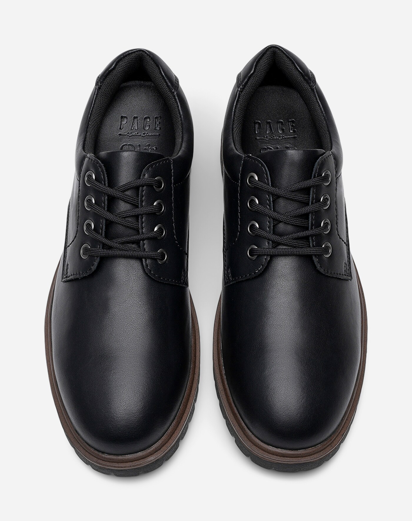 PACE, Snøresko Sort