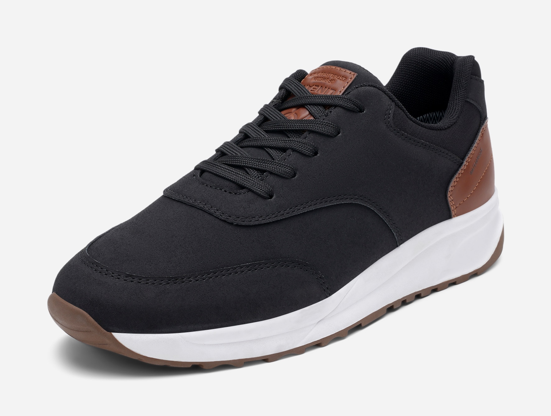 LINEAR, Sneakers waterproof Sort