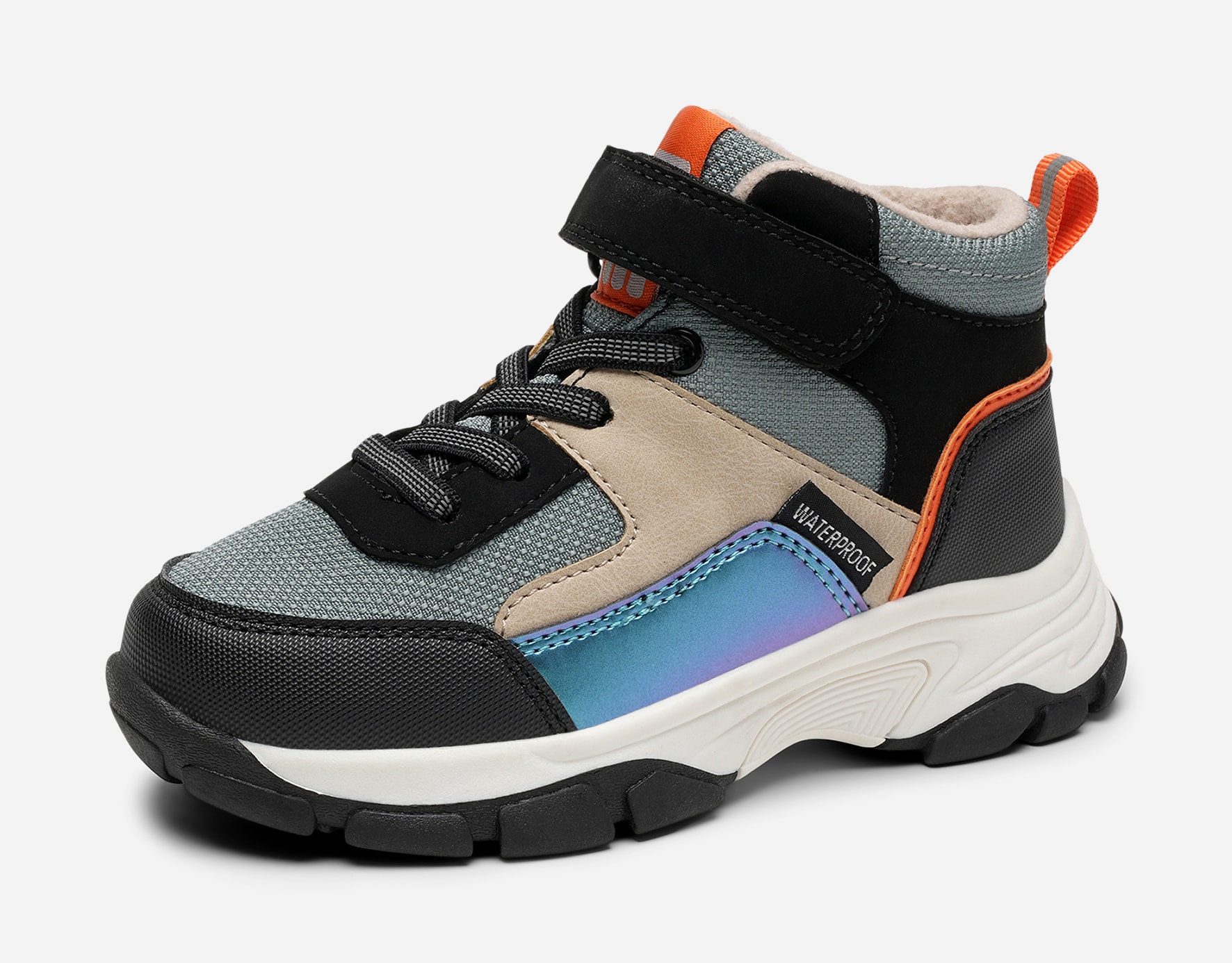 DINSKO, Fleeceforet høy sneakers waterproof Flerfarget