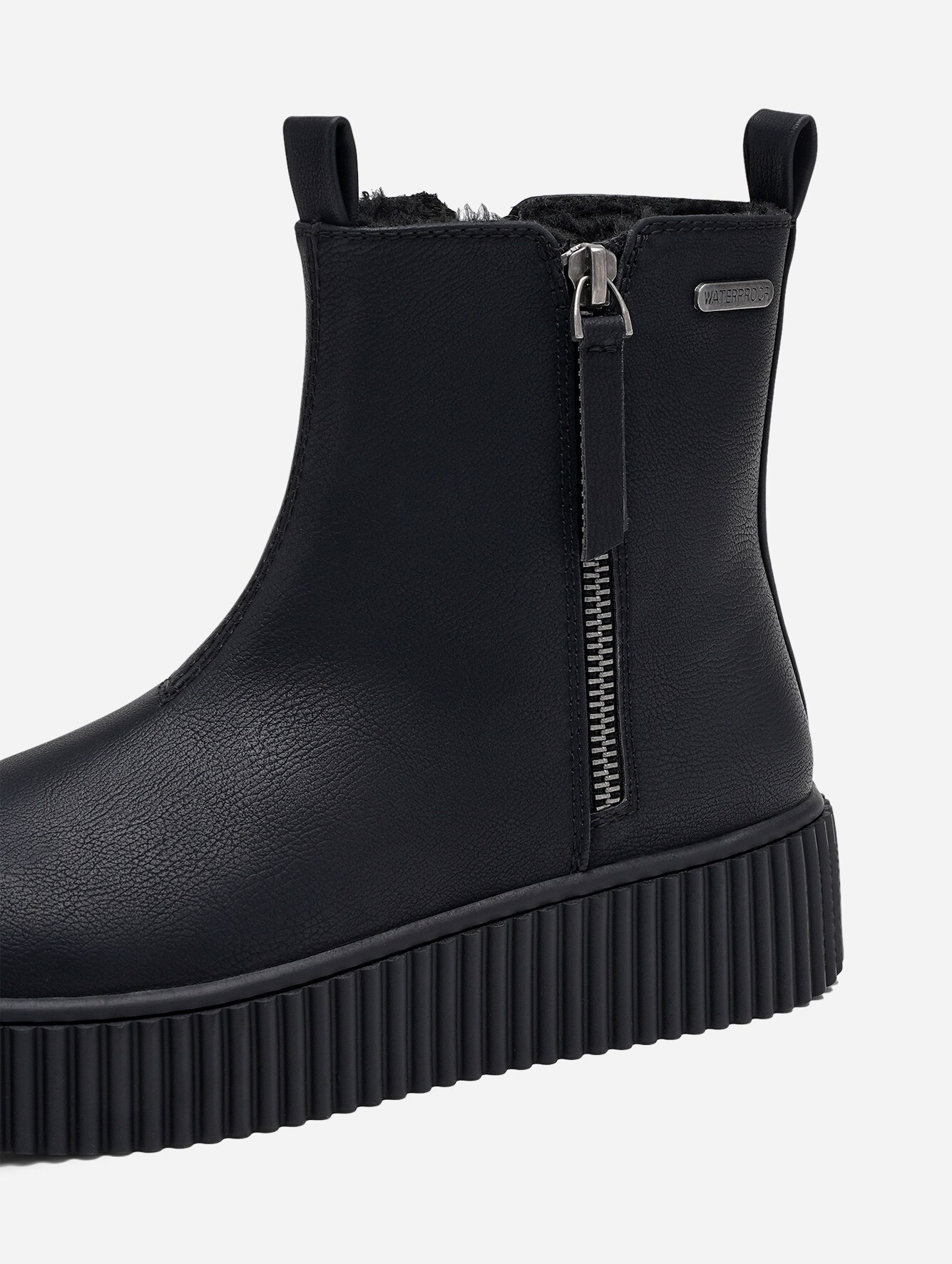 DINSKO, Varmforet boots, waterproof Sort