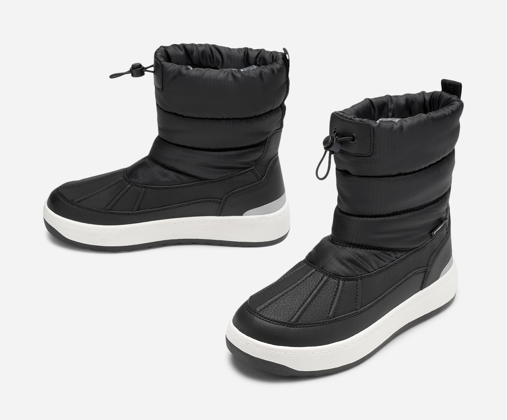 LINEAR, Varmforet boots, waterproof Sort