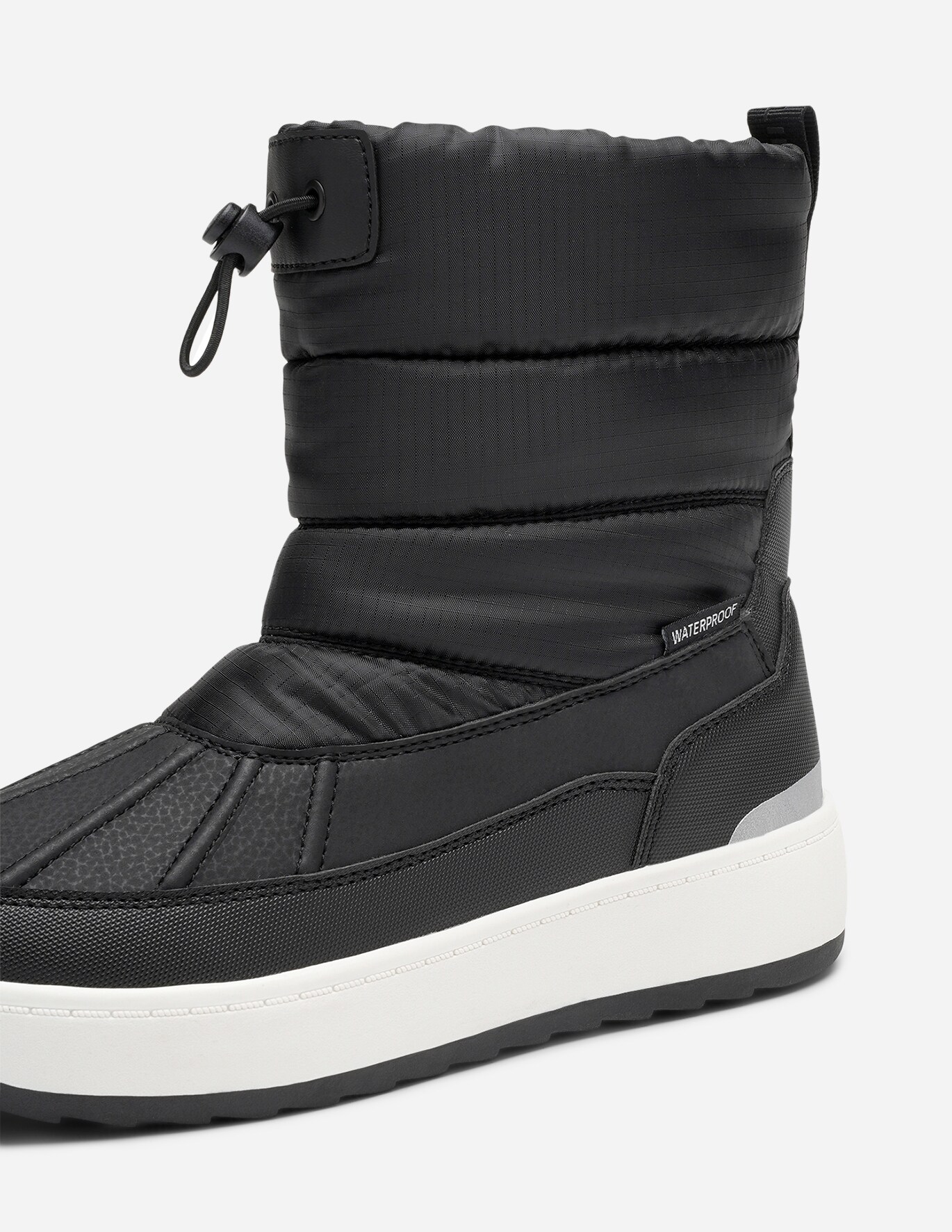 LINEAR, Varmforet boots, waterproof Sort