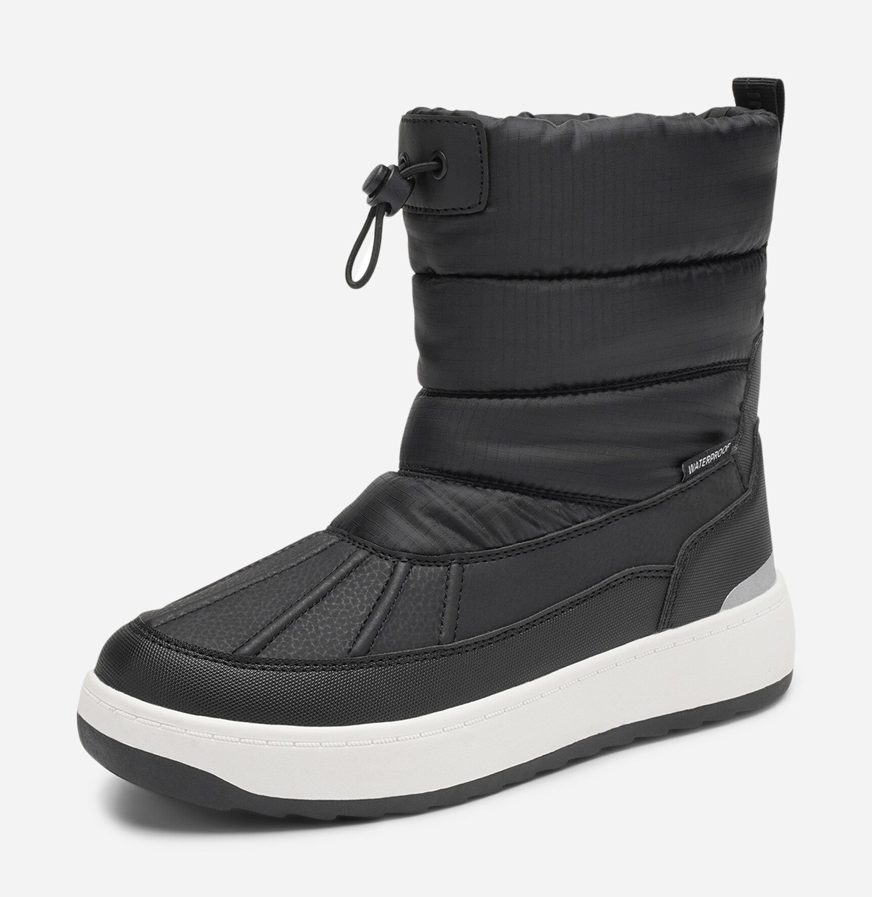 LINEAR, Varmforet boots, waterproof Sort