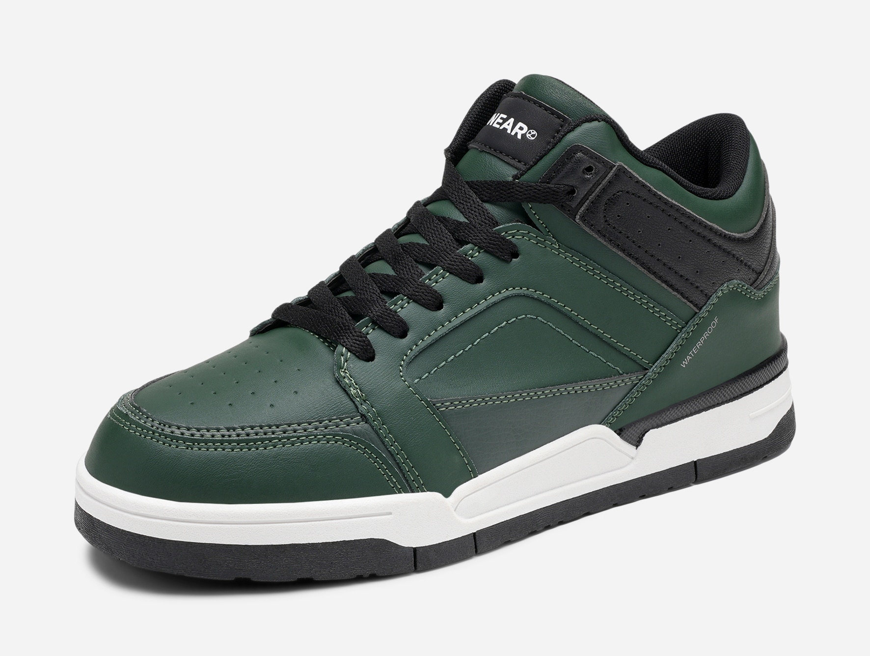 LINEAR, Høye sneakers, waterproof Grønn