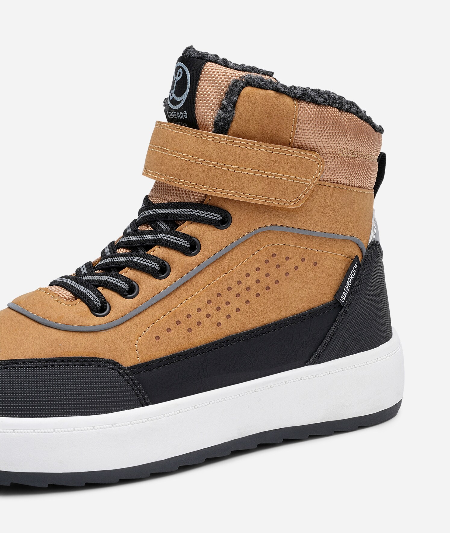 LINEAR, Varmforet skolett waterproof Gul