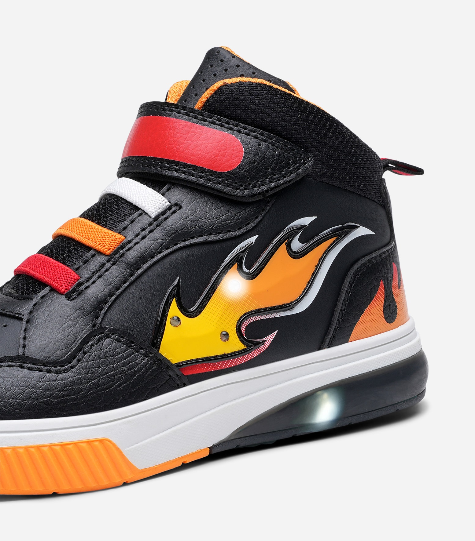 DINSKO, Blinkende høye sneakers Sort