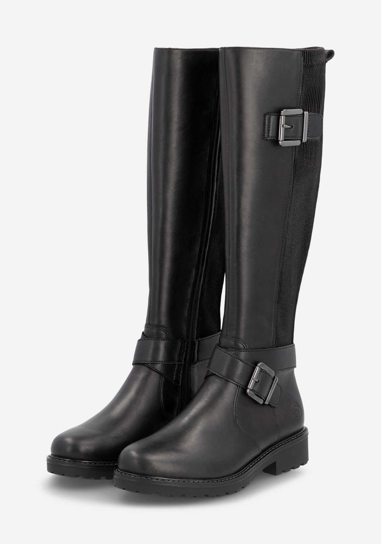 REMONTE, Støvlett med stretchskaft Sort