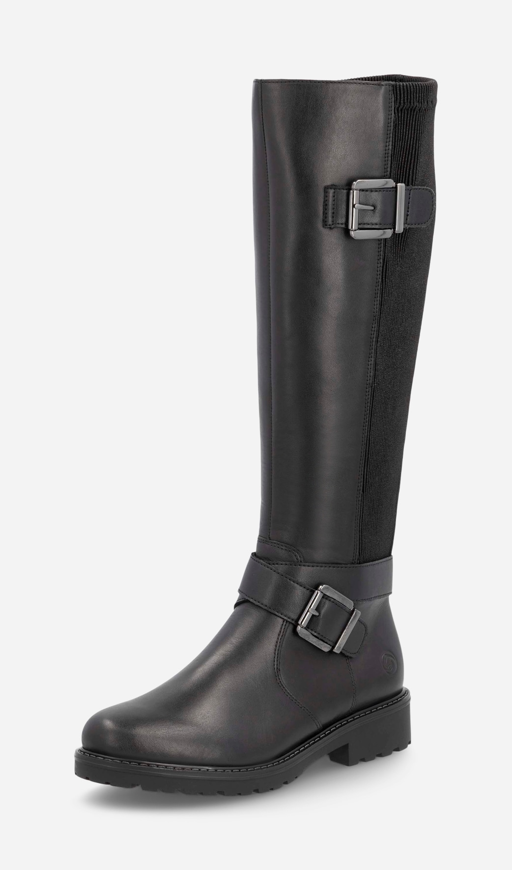 REMONTE, Støvlett med stretchskaft Sort