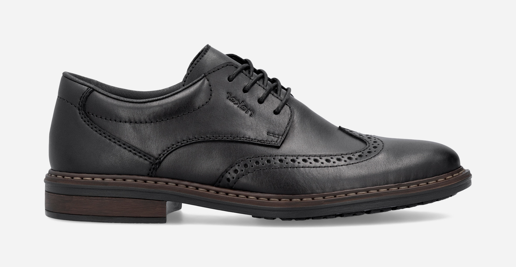 RIEKER, Brogue Sort