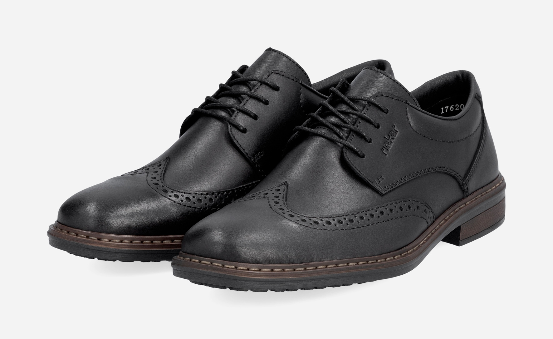 RIEKER, Brogue Sort