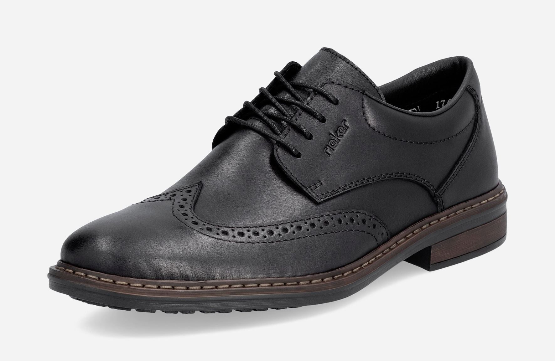 RIEKER, Brogue Sort