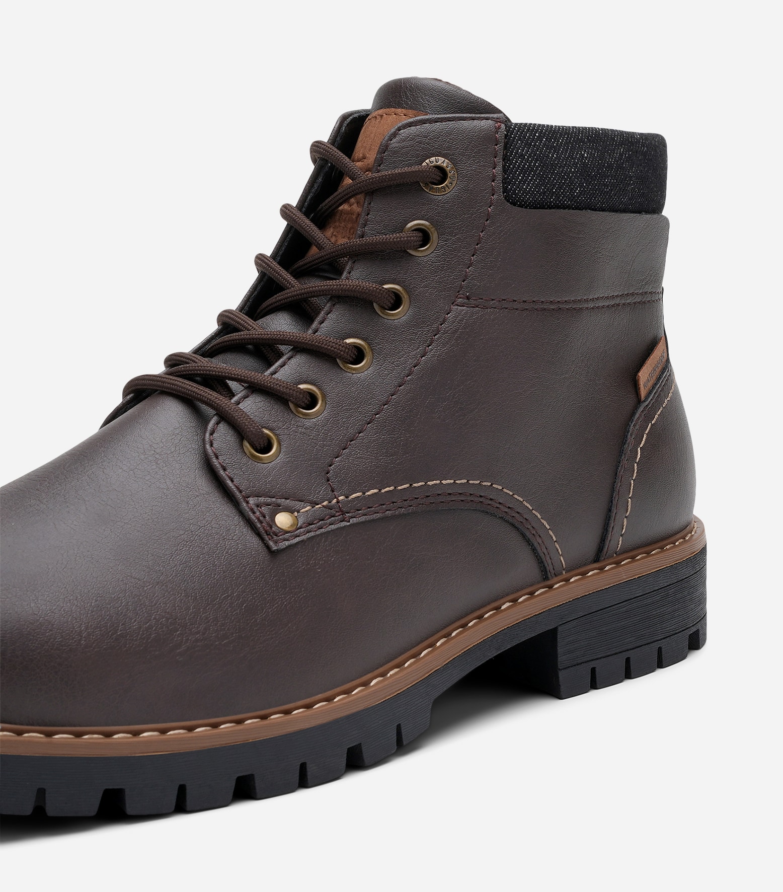 IGUASSU, Fleeceforet skolett waterproof Brun