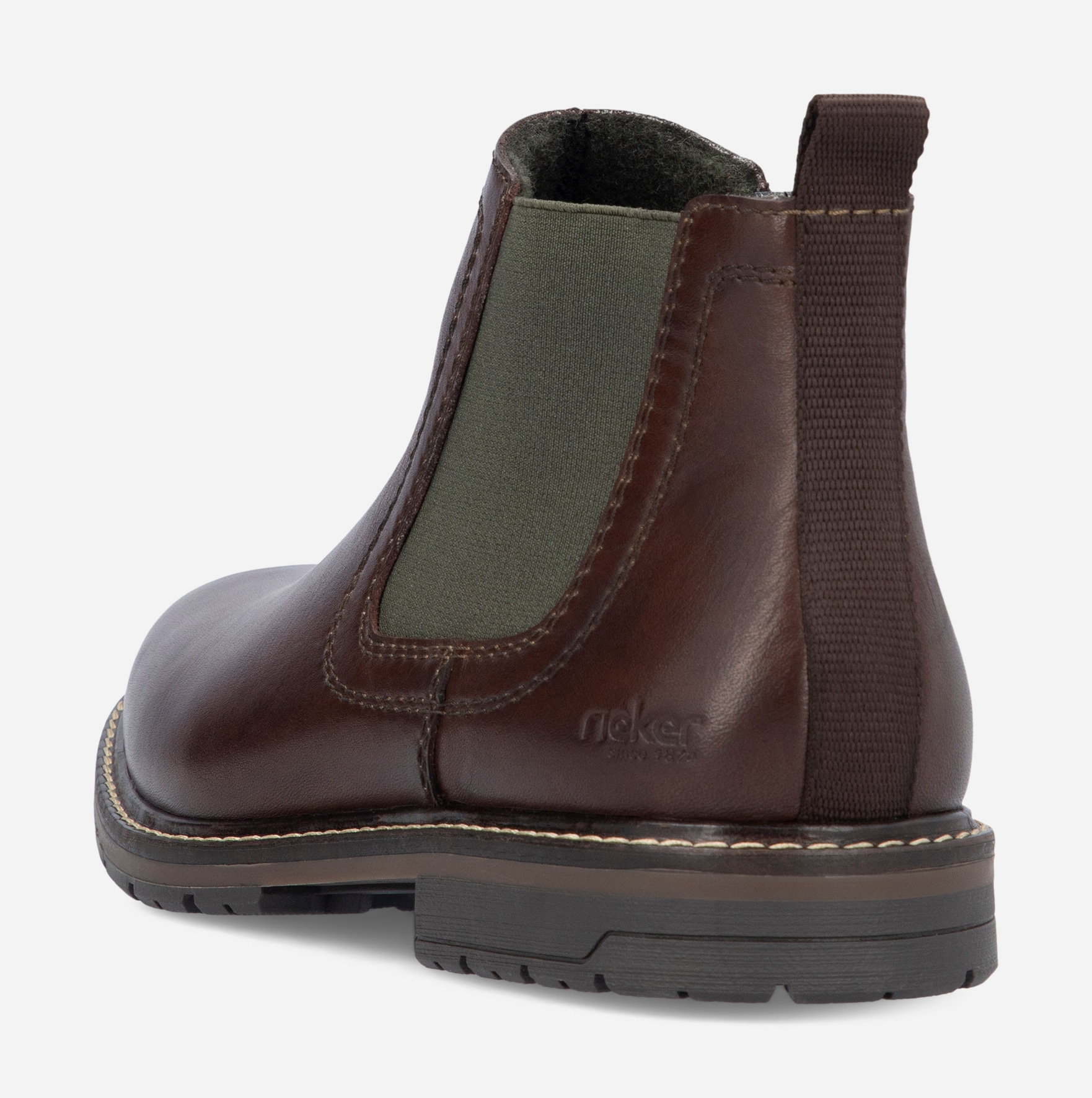 RIEKER, Chelseaboots Brun