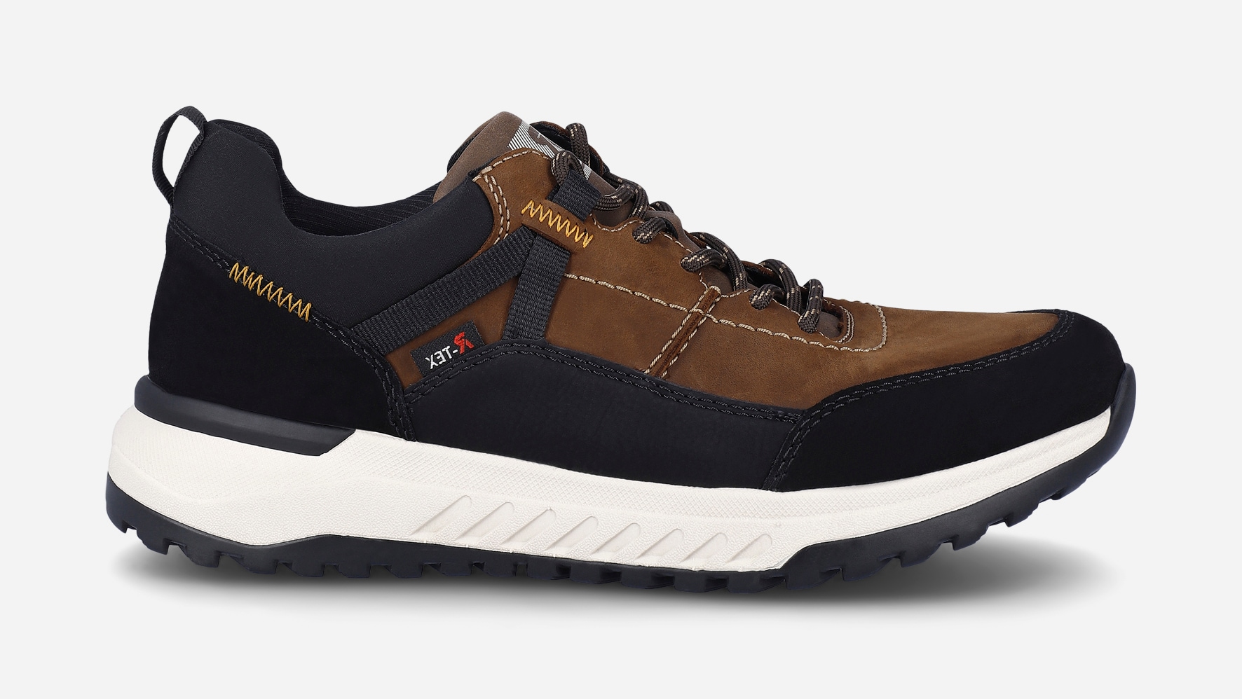 RIEKER, Spasersko med snøring Brun