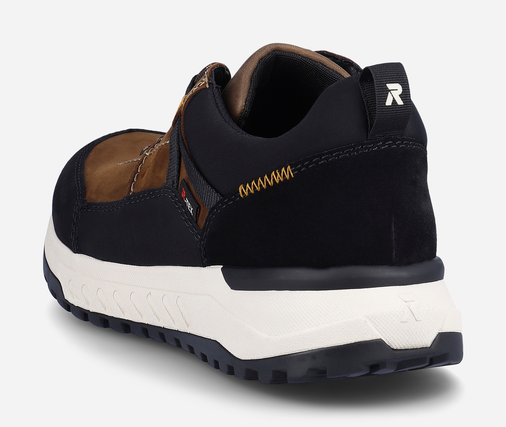 RIEKER, Spasersko med snøring Brun