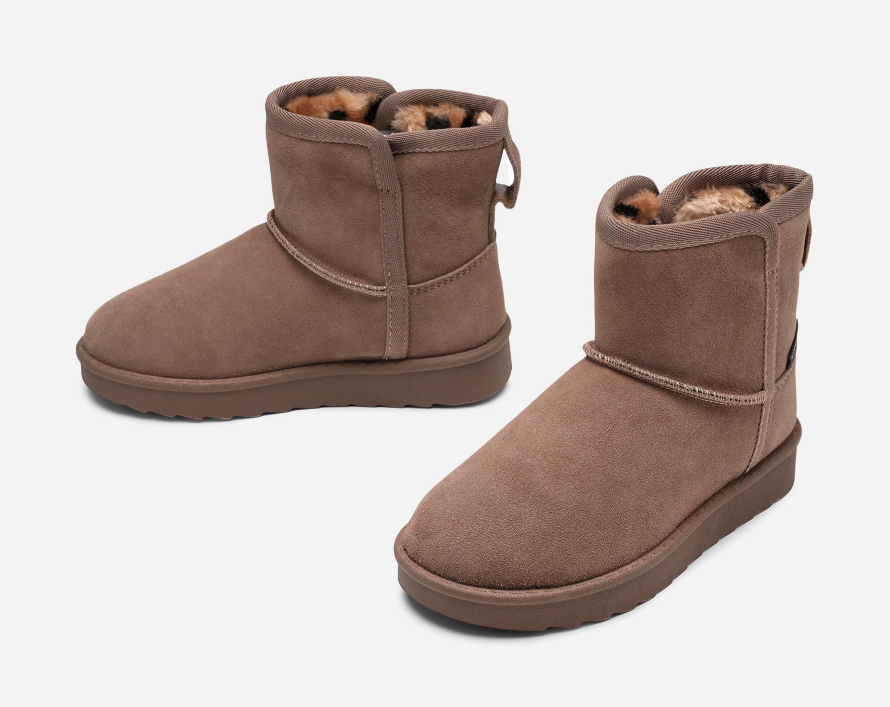 LINEAR, Varmforet boots, waterproof Beige