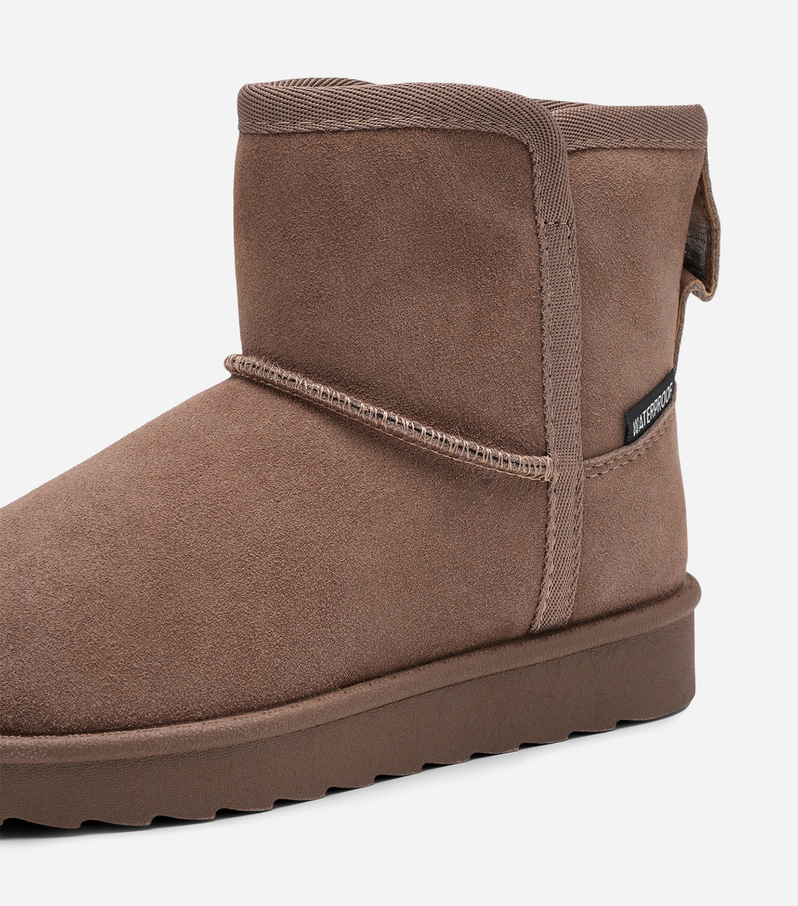 LINEAR, Varmforet boots, waterproof Beige