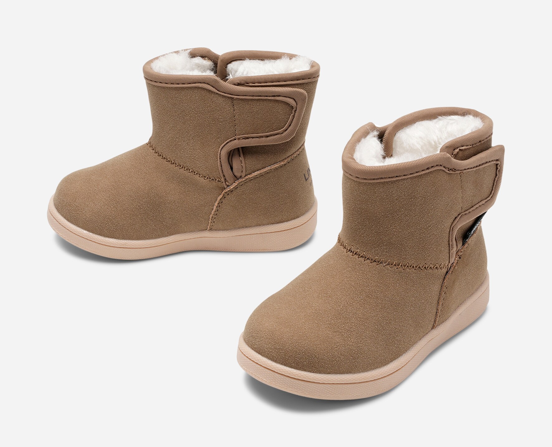 LINEAR, Varmforet boots, waterproof Beige