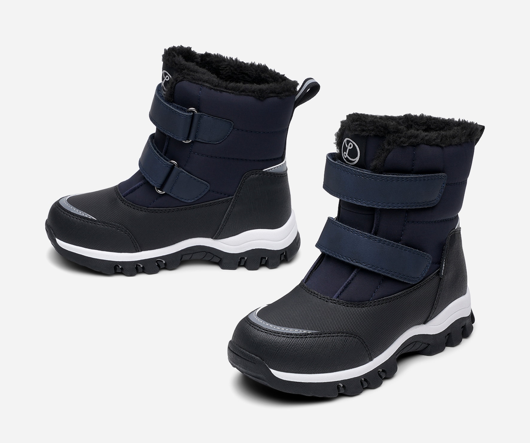 LINEAR, Varmforet skolett waterproof Blå
