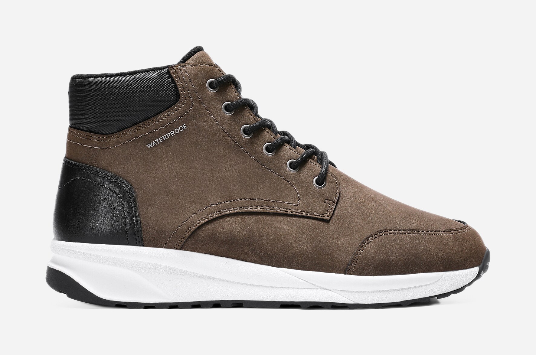 LINEAR, Fleeceforet høy sneakers waterproof Grønn