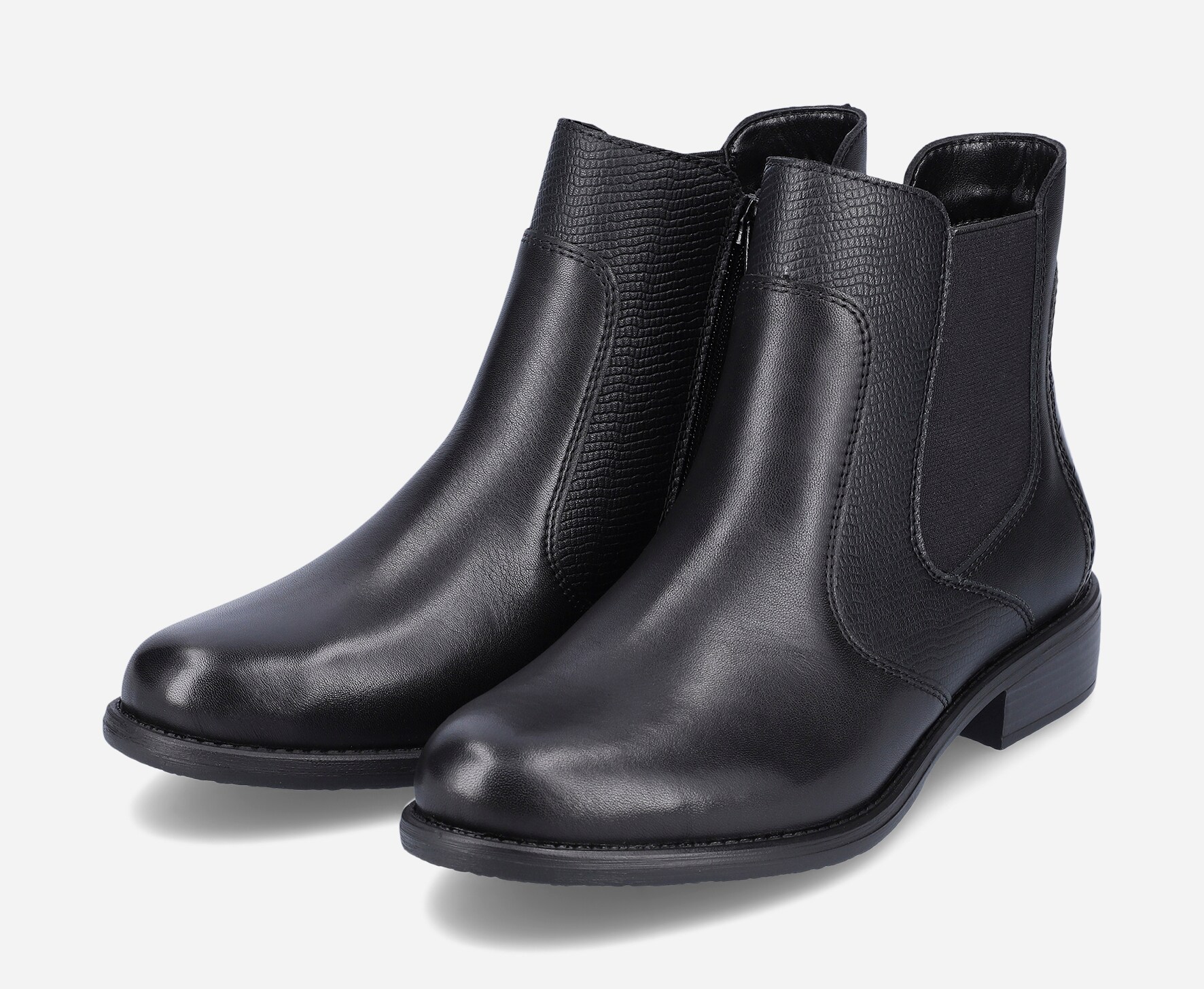 REMONTE, Boots med glidelås Sort