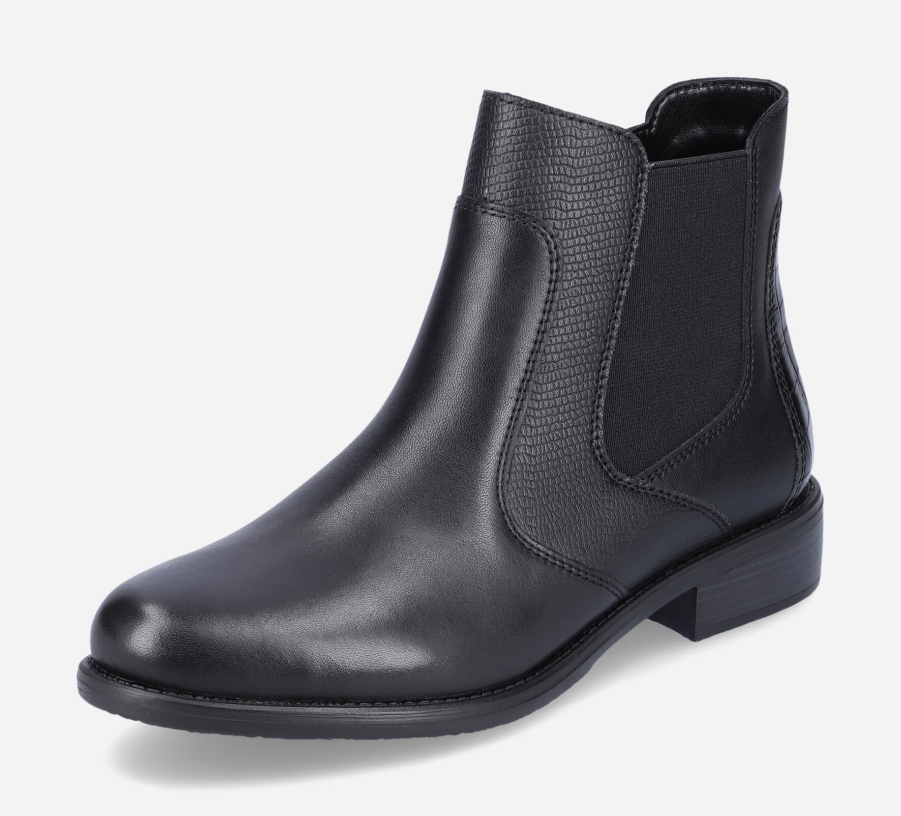 REMONTE, Boots med glidelås Sort