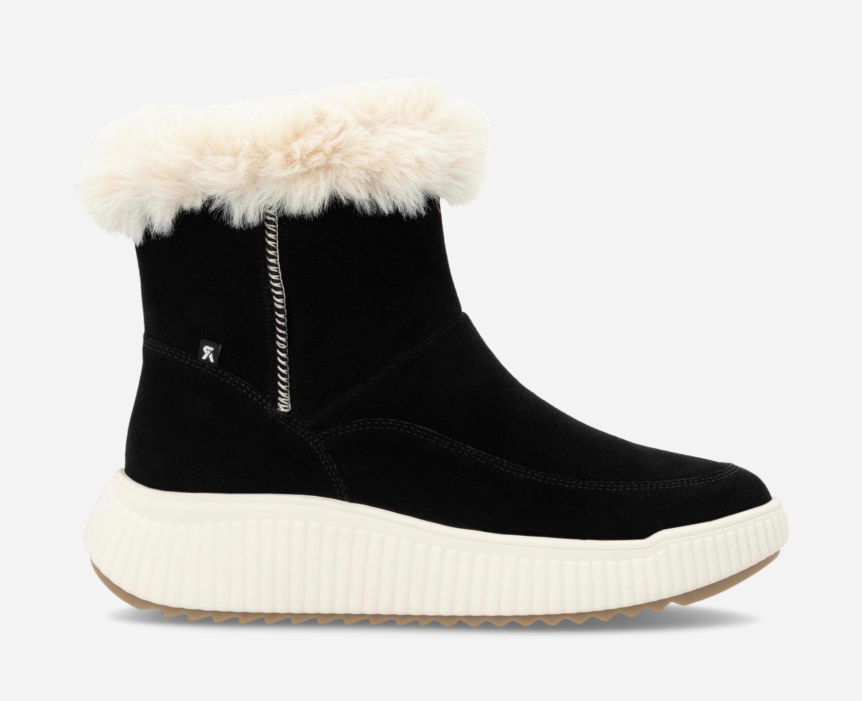 RIEKER, Varmforet høy sneakers Sort