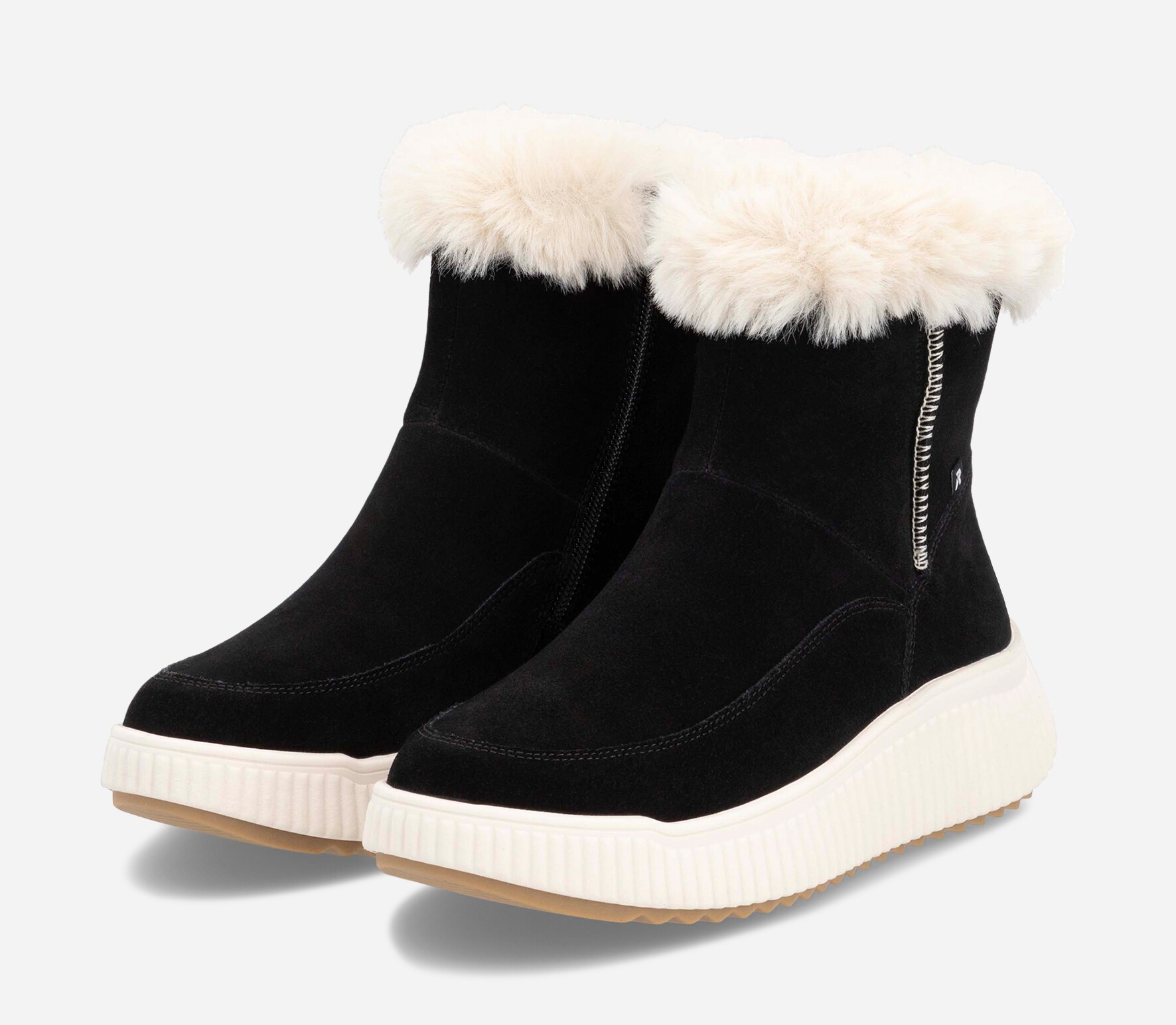 RIEKER, Varmforet høy sneakers Sort