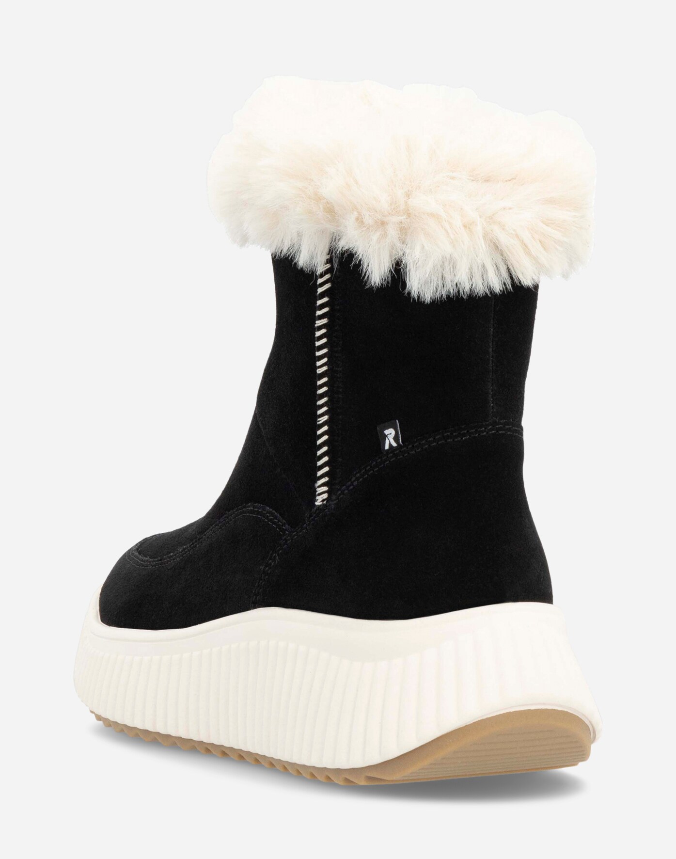 RIEKER, Varmforet høy sneakers Sort