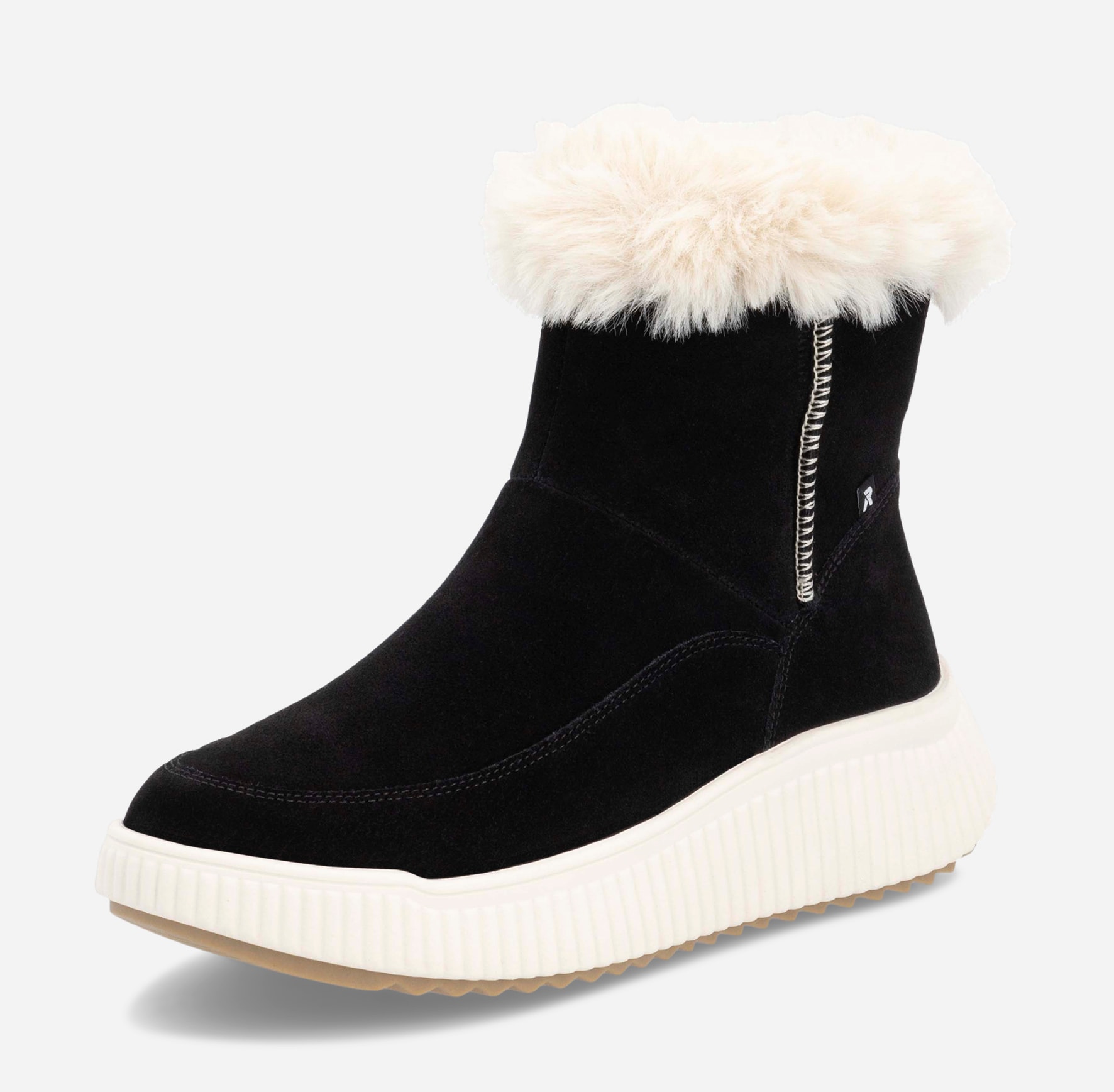 RIEKER, Varmforet høy sneakers Sort