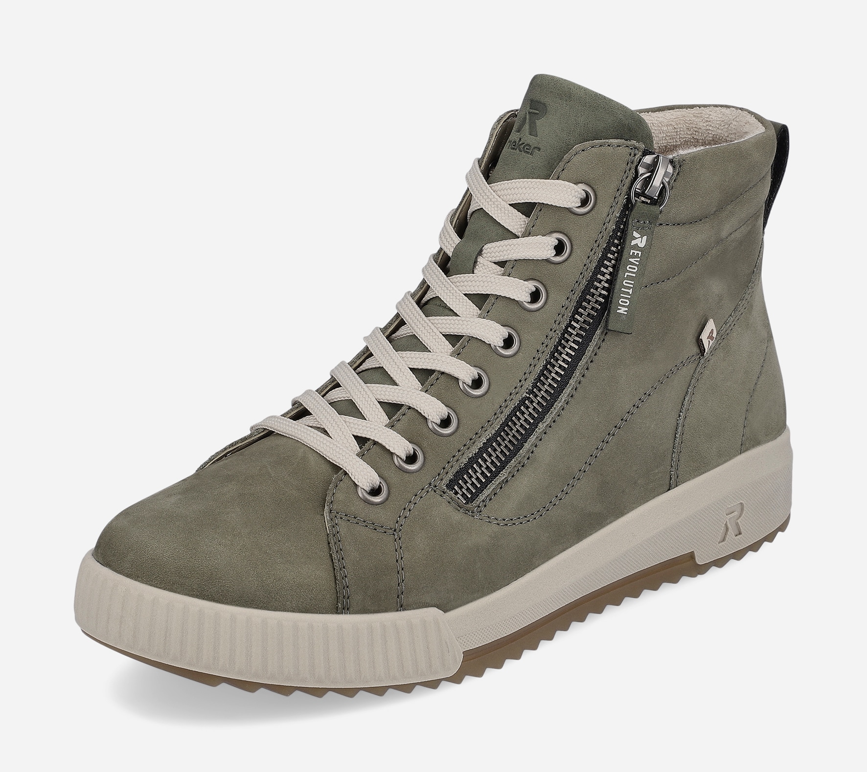 RIEKER, Høye sneakers Grå